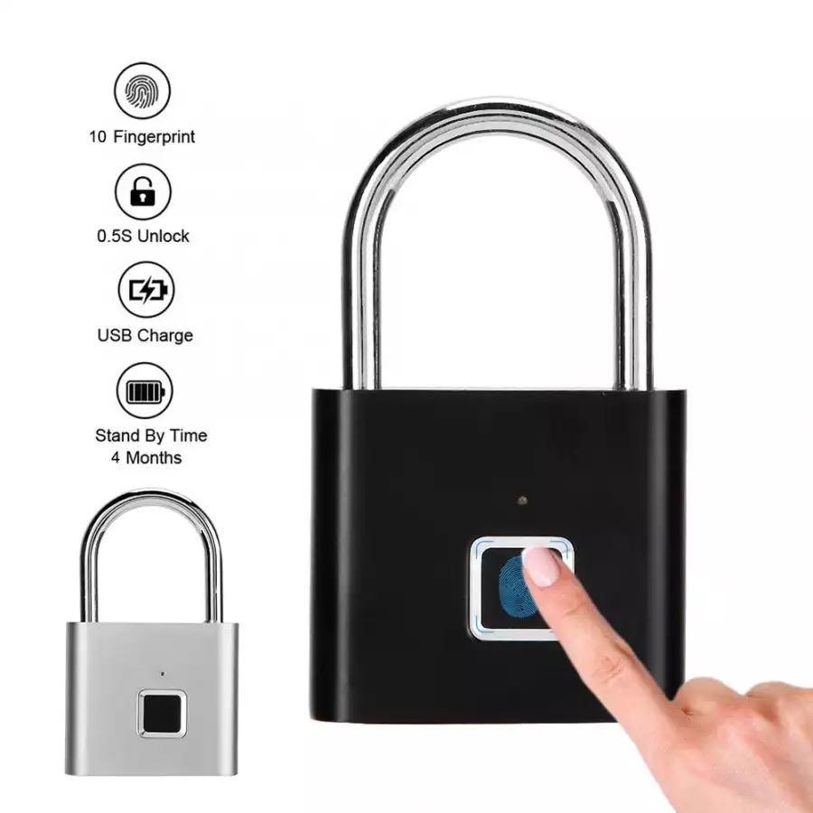 Fingerprint padlock shop
